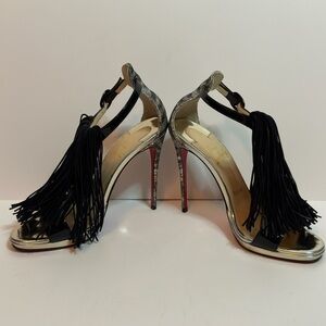 Christian Louboutin Fringe Sandals size 36 1/2